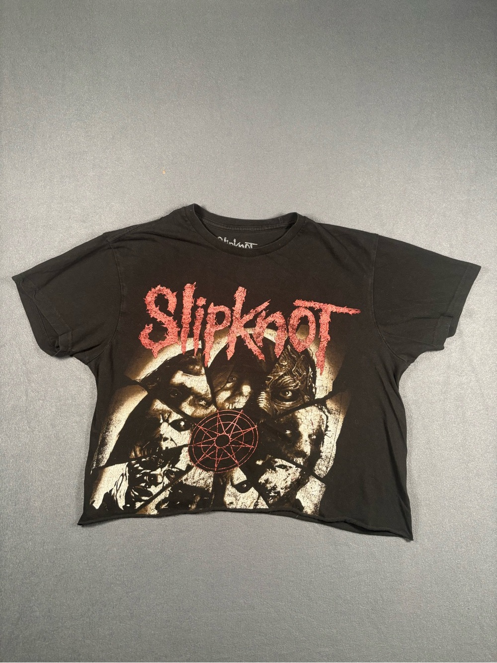 Slipknot Men Shirt Large Black We Are Not your Kind Heavy Metal Band Tee